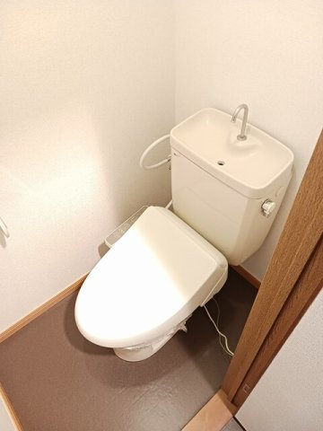 メロディハイツのトイレ|トイレもきれいです