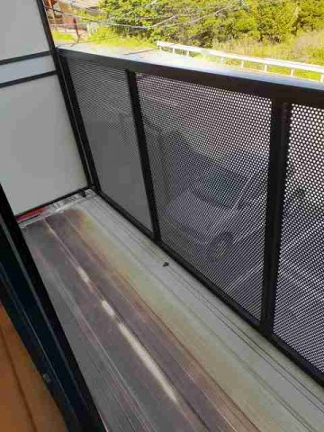 ソレアード城ヶ平Ⅰのバルコニー|落ち着いた時間を過ごせるバルコニーです