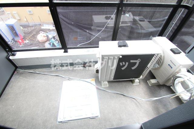 City Lux Tsurumiのバルコニー