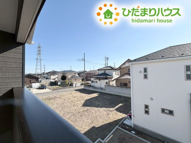 本庄市下野堂　第5　新築一戸建て　クレイドルガーデン　03の展望|バルコニーからは周囲の穏やかな景色を一望できます！
視線を遮る高い建物がないため、開放感たっぷり◎