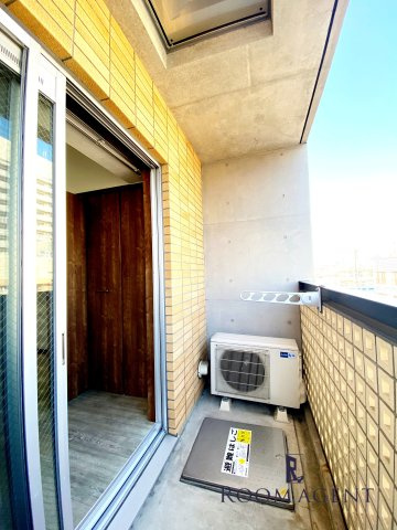 マイステージ大久手のバルコニー