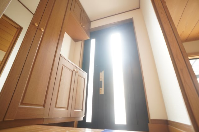 学園中戸建の庭