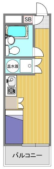 Dcourt六甲の間取り