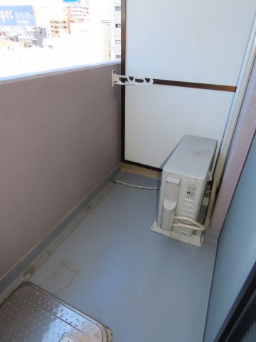 アミューゼ21のバルコニー