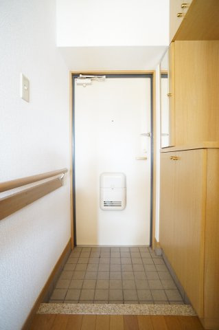 グリーンコート南熊本の玄関