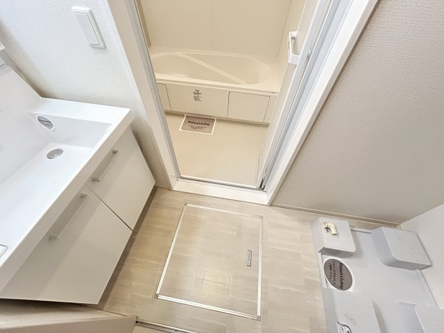 ハイドランジア加茂の洗面所