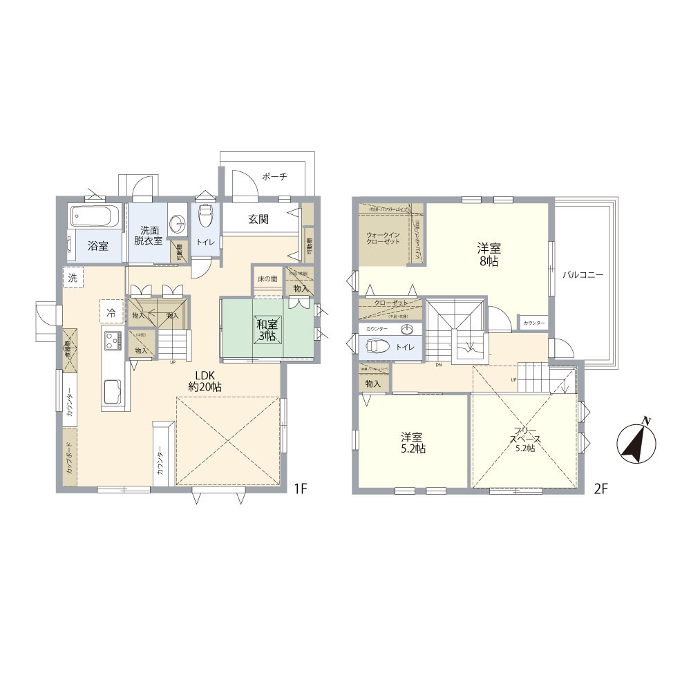 中央区有玉台4丁目の間取り