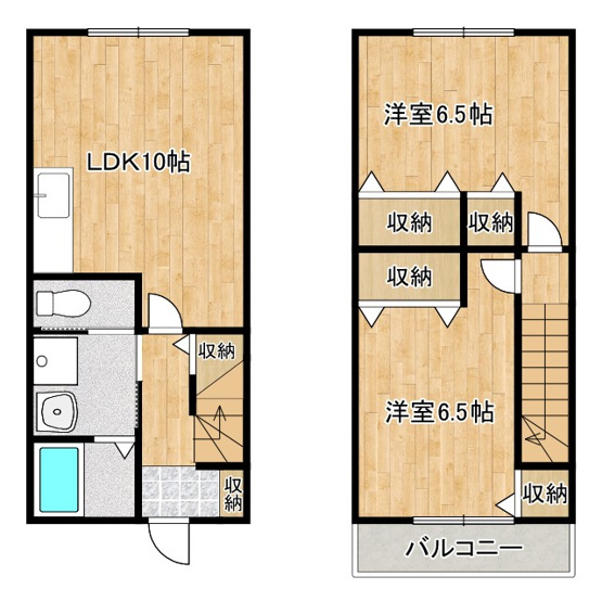 【間取り】 | HEIGHTS　KUMA　NISHI　A棟