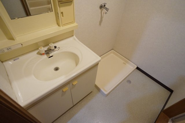 ヴァルヴェール生駒の洗面所