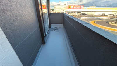 【バルコニー】 | （仮称）ハイツ熊取西B棟