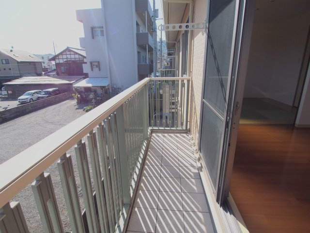 フィオレンテ　A棟のバルコニー