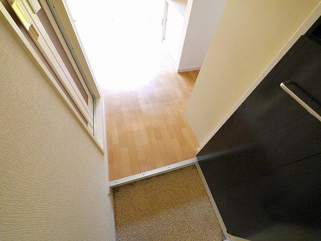 シングルモアの玄関|ゆったりとした玄関です