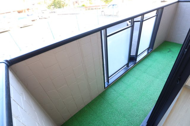 アルファ生駒のバルコニー