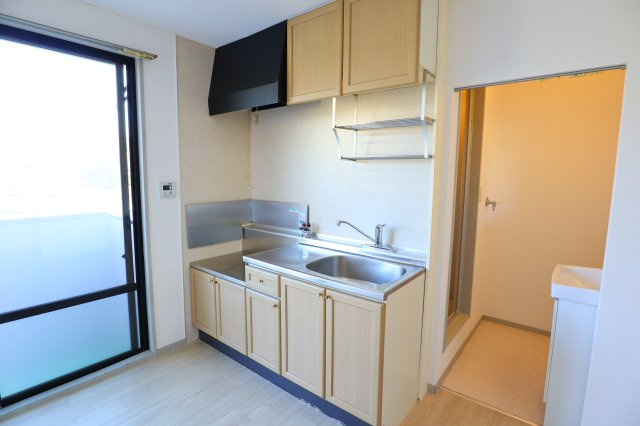 アルファ生駒のキッチン