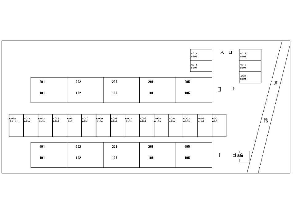 ローズレジデンスⅠの駐車場|駐車場
