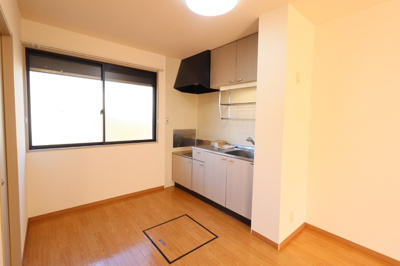 【キッチン】 | メゾン森ＰａｒｔⅦ・Ⅷ | ダイニングキッチン（床下収納付き）