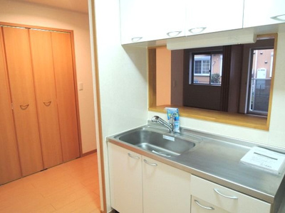 【キッチン】 | セイバリ－ガ－デンⅠ | お料理しやすいキッチンです