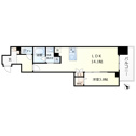 【間取り】 | Park Lane Kujo　開放感のある間取り