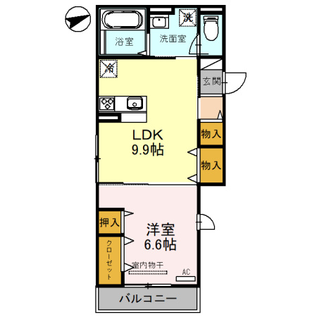 【間取り】 | エスト・ヴィヴァーチェ