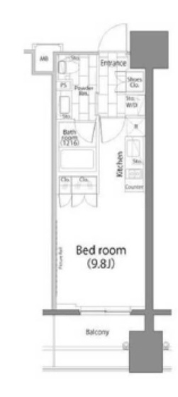 パークハビオ平河町の間取り