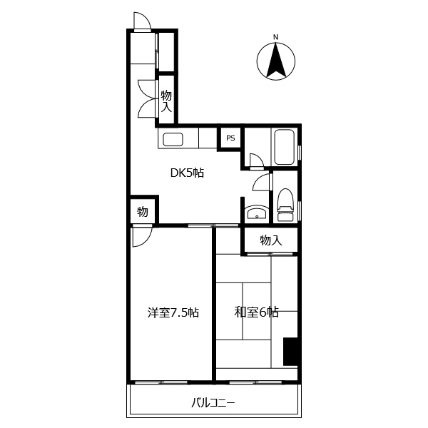 スタンダードビルの間取り