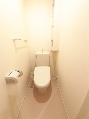 ハピネス　北島Ｃのトイレ|落ち着いたトイレです