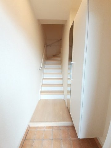 ハピネス　北島Ｃの玄関|ゆったりとした玄関です