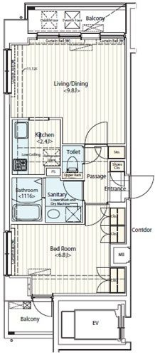ドゥーエ新富町