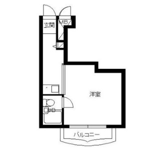 【間取り】 | スカイコート下高井戸 | 間取りです。