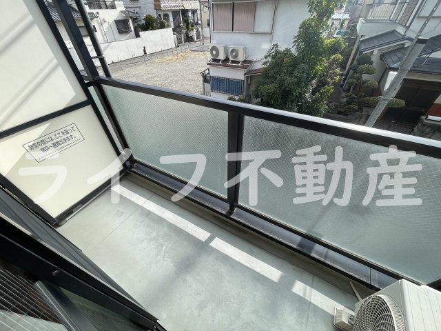 リバーサイド金岡のバルコニー