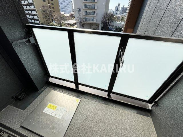 大阪市都島区都島南通２丁目の賃貸マンションのバルコニー