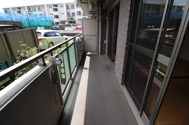 バレル鷺沼のバルコニー