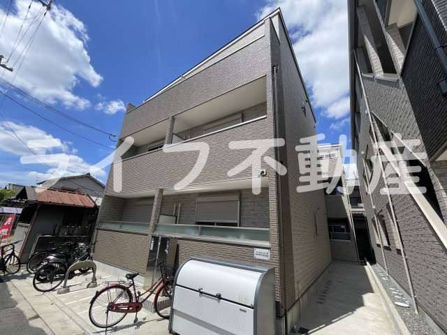 アート東大阪Bの外観|きれいな外観です