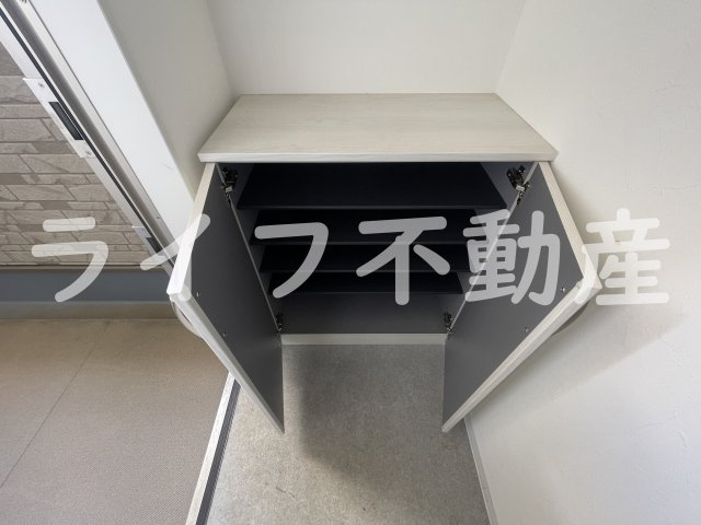 アート東大阪Bの収納|十分な収納スペースがあります