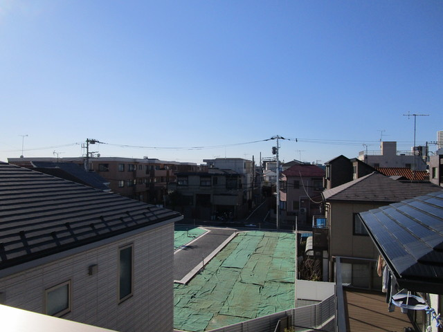 クレマチス大井のバルコニー