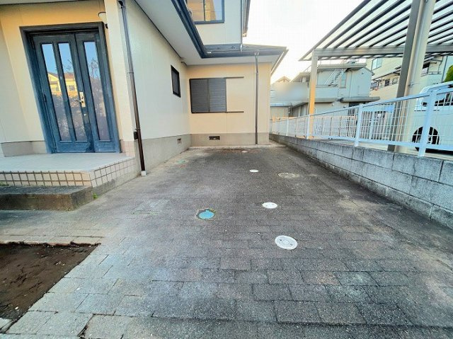 上尾市中妻4丁目の駐車場|1台駐車可能です。幅約2.8m。奥行き約6.5mです。