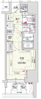 【間取り】 | プレサンス三宮エレガンシア