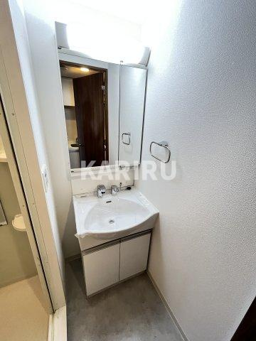 レジュールアッシュ京橋クロスの洗面所