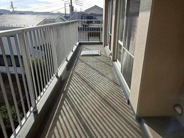 メイツ草加のバルコニー