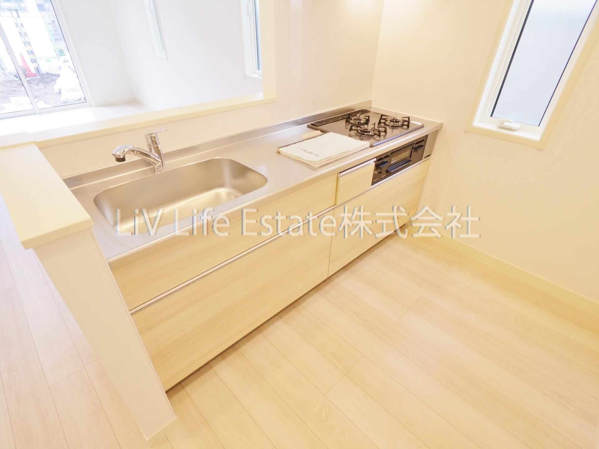 桜町2丁目戸建住宅のキッチン