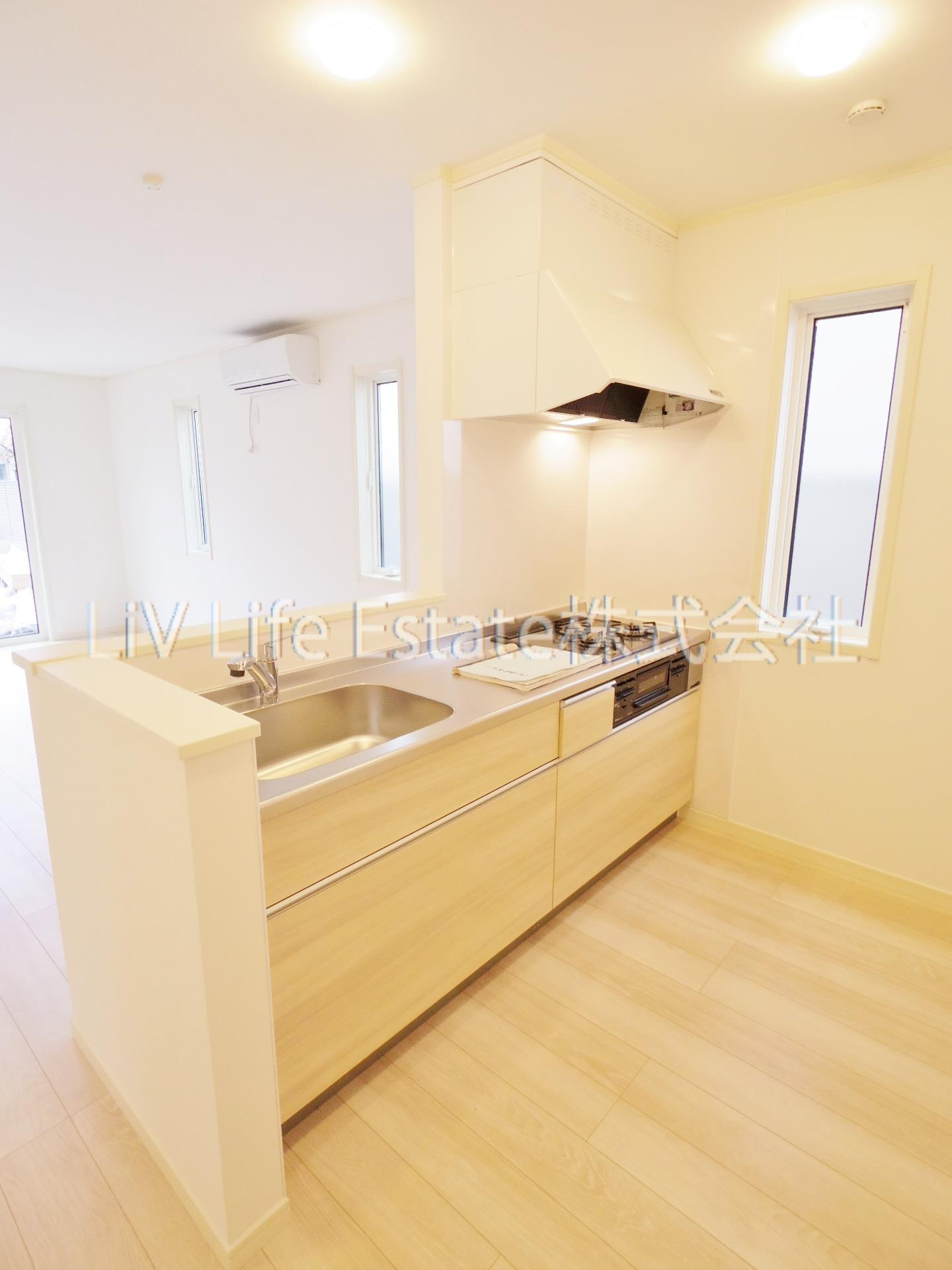 桜町2丁目戸建住宅のキッチン