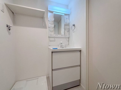 【独立洗面台】 | プランドール矢田 | 独立洗面台、朝の身支度には欠かせません