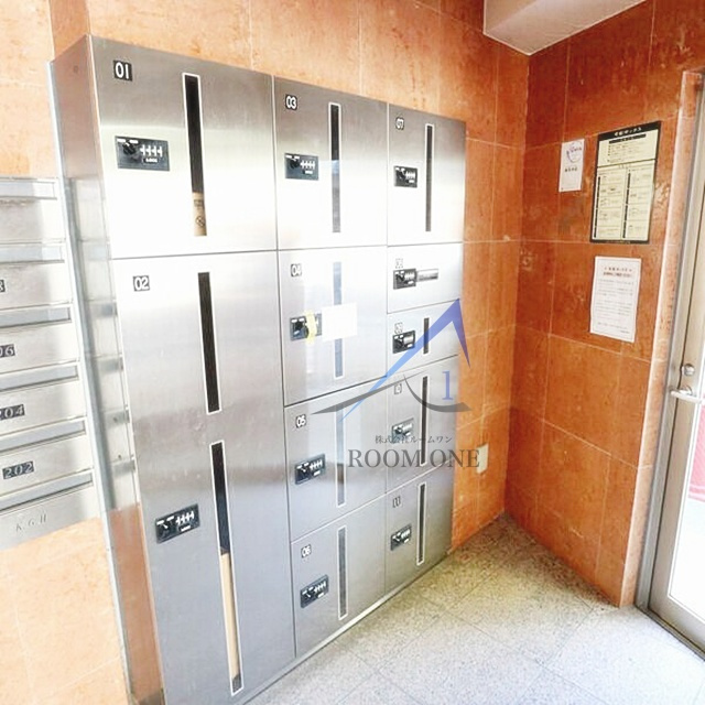 小石川ガーデンハウスのその他共用部分|宅配ボックスです。