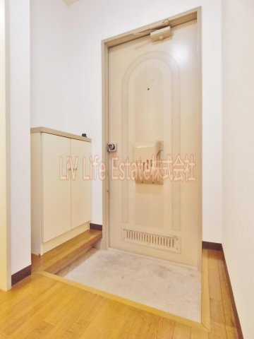 リトルバレーハイムの玄関