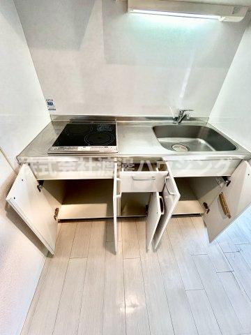 アーバンコート カサンドラXのキッチン|キッチン下収納