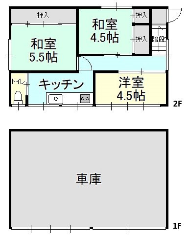 新潟市中央区四ツ屋町2丁目　中古戸建の間取り|間取り1