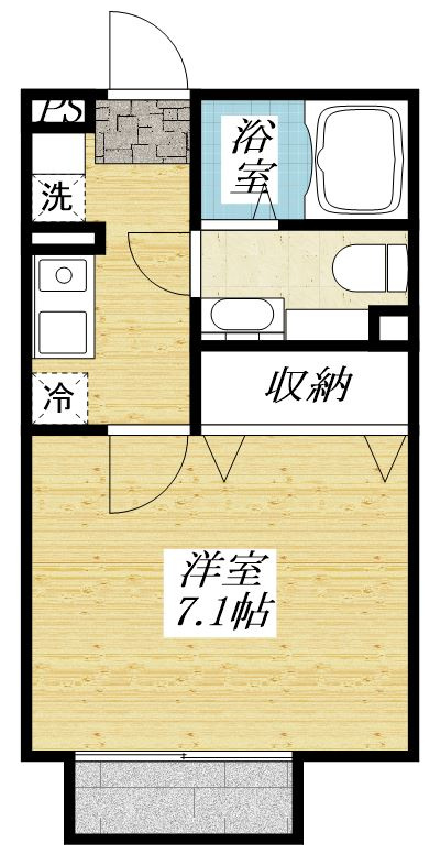 クレールメゾンⅠの間取り