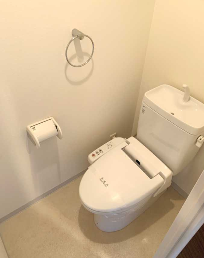 アーデン駒沢大学　駅近　ペット相談可　最上階　敷金0　礼金0　のトイレ