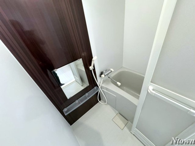 【浴室】 | CasaViola栄生 | 落ち着いた空間のお風呂です