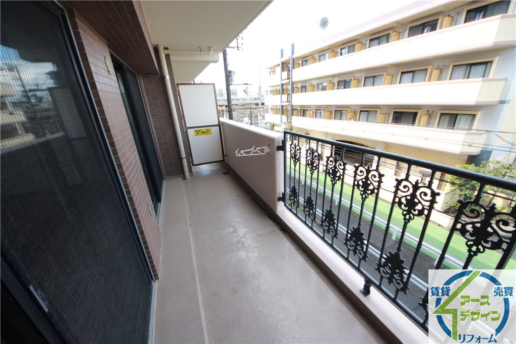 オークヒルズ山口のバルコニー|※類似部屋